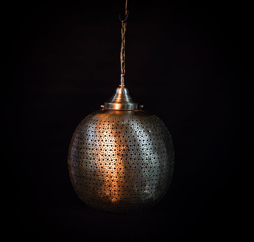 Moroccan Brass Pendant Lamp – Hanging Light