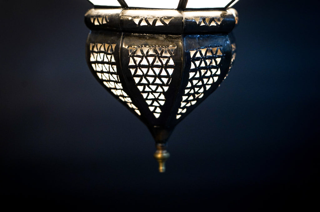 Lanterne marocaine, suspension marocaine