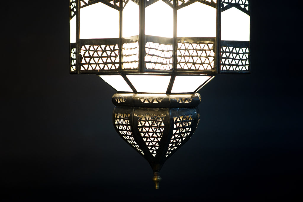 Lanterne marocaine, suspension marocaine