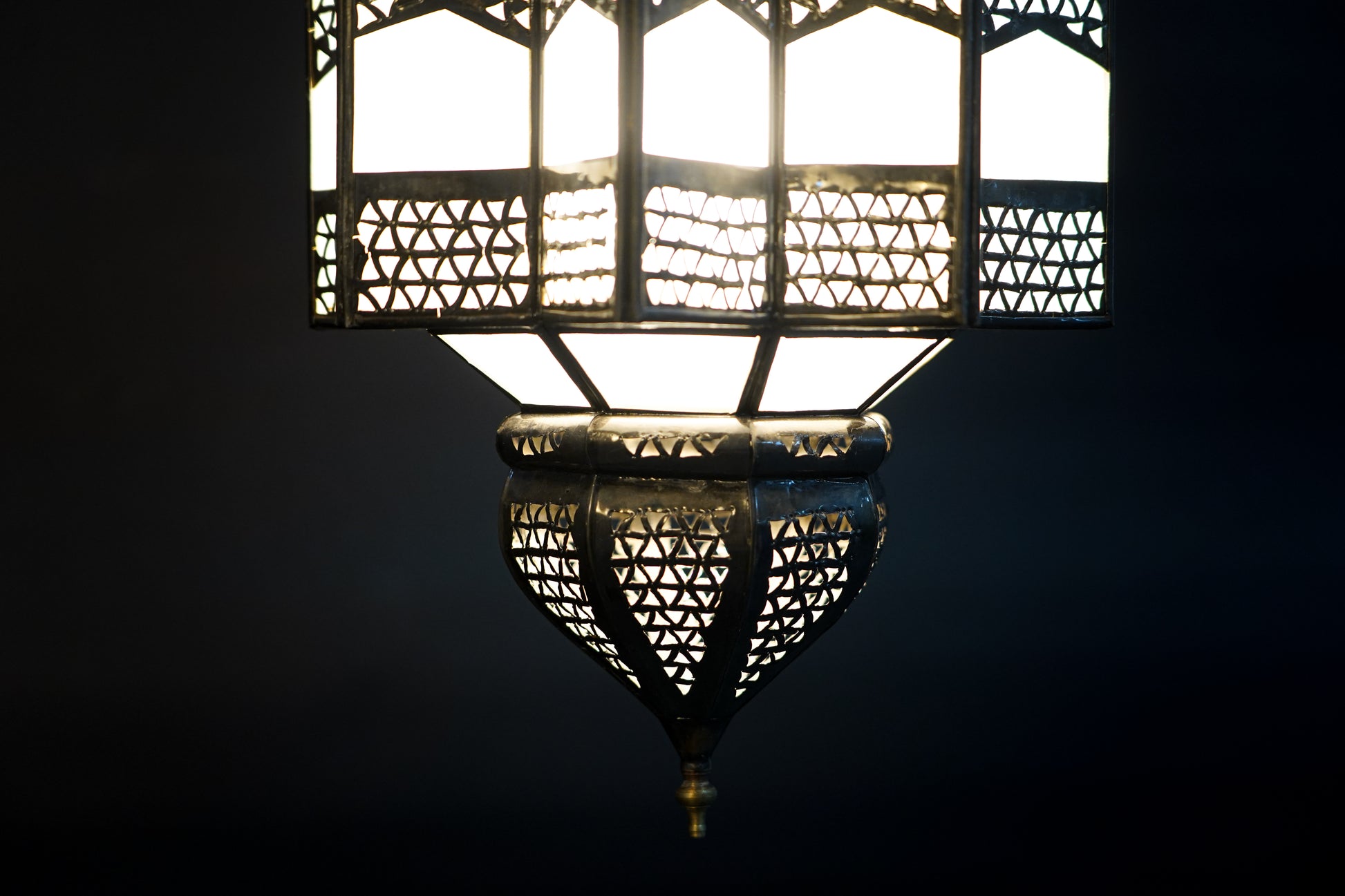 Lanterne marocaine, suspension marocaine