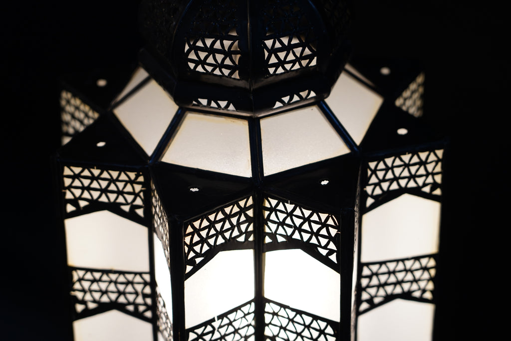 Lanterne marocaine, suspension marocaine