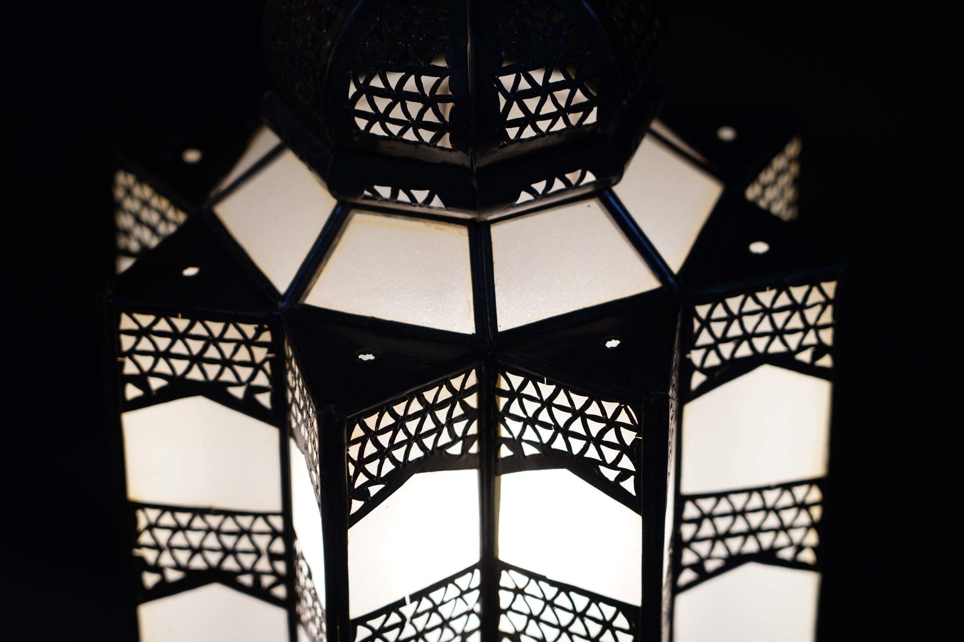 Lanterne marocaine, suspension marocaine