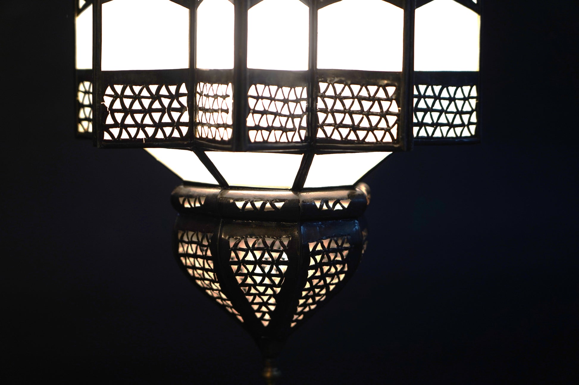 Lanterne marocaine, suspension marocaine