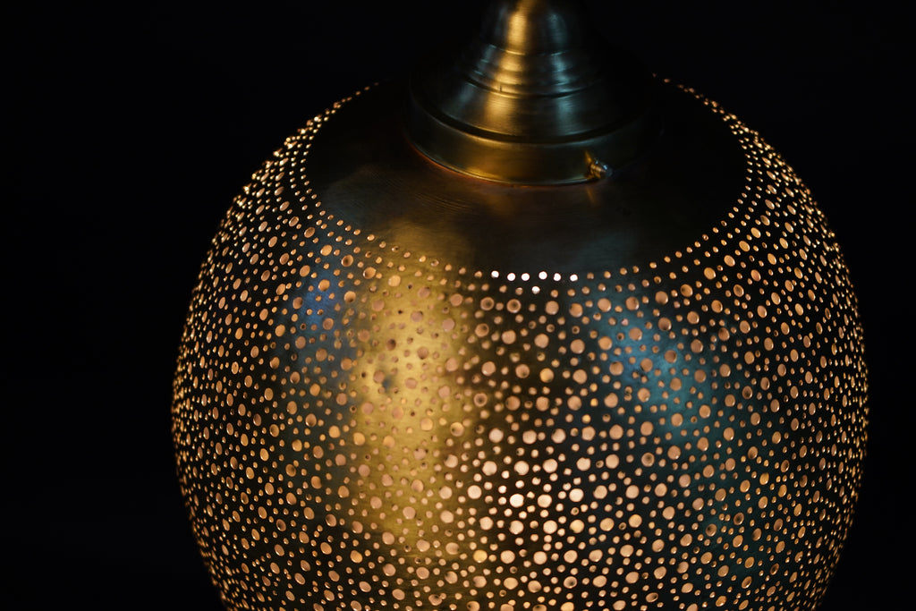 Moroccan Brass Pendant Lamp – Hanging Light