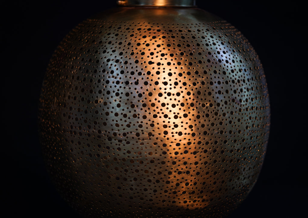 Moroccan Brass Pendant Lamp – Hanging Light