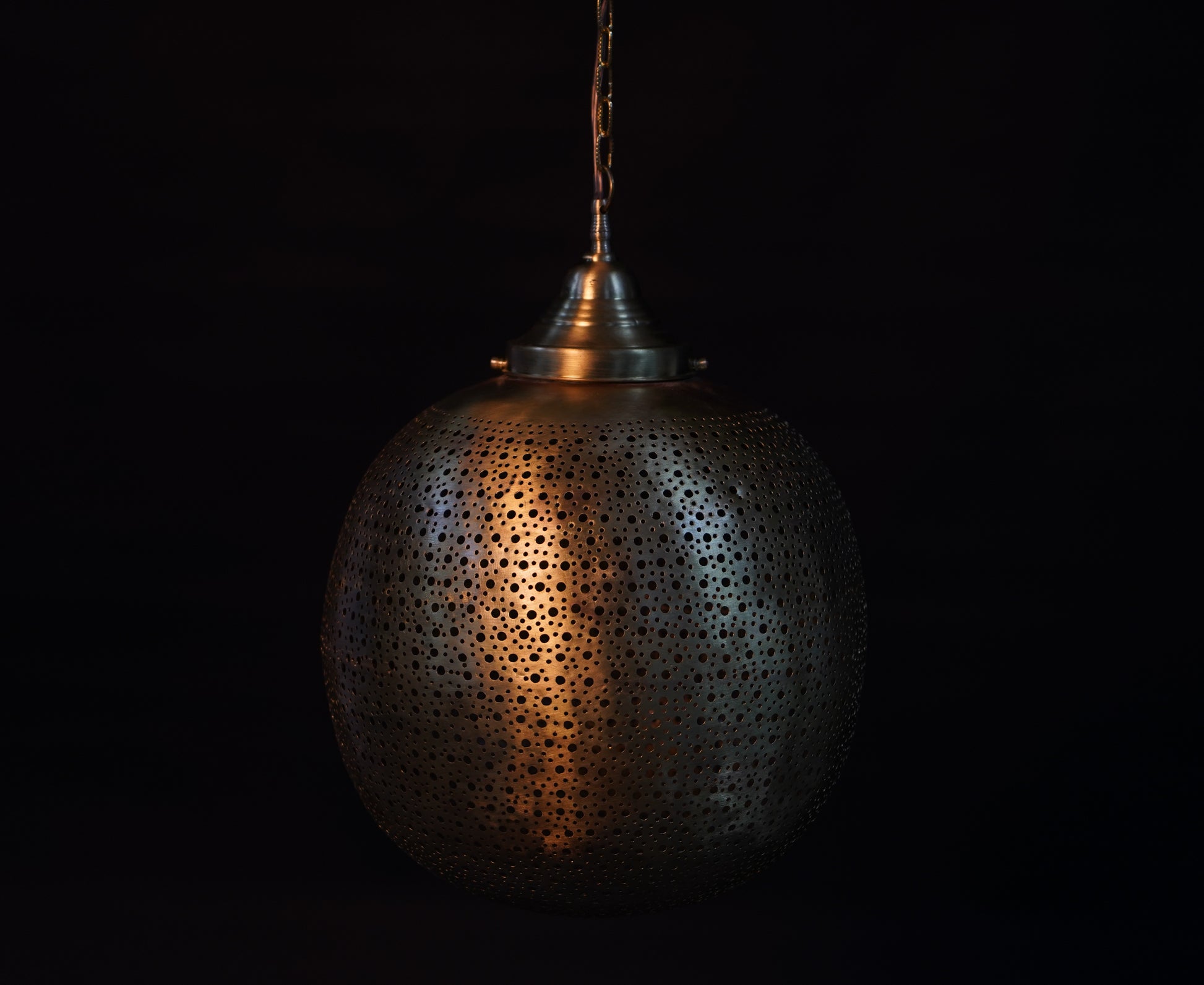 Moroccan Brass Pendant Lamp – Hanging Light