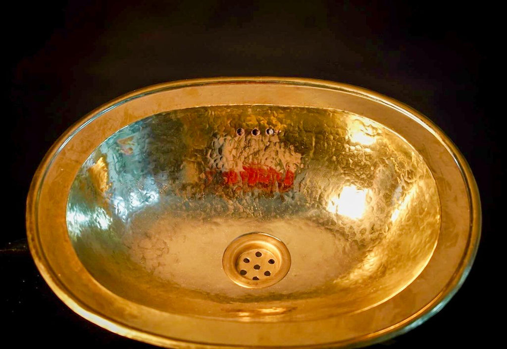 Hand-Hammered Copper Sink – Luxury Moroccan Handmade Craft