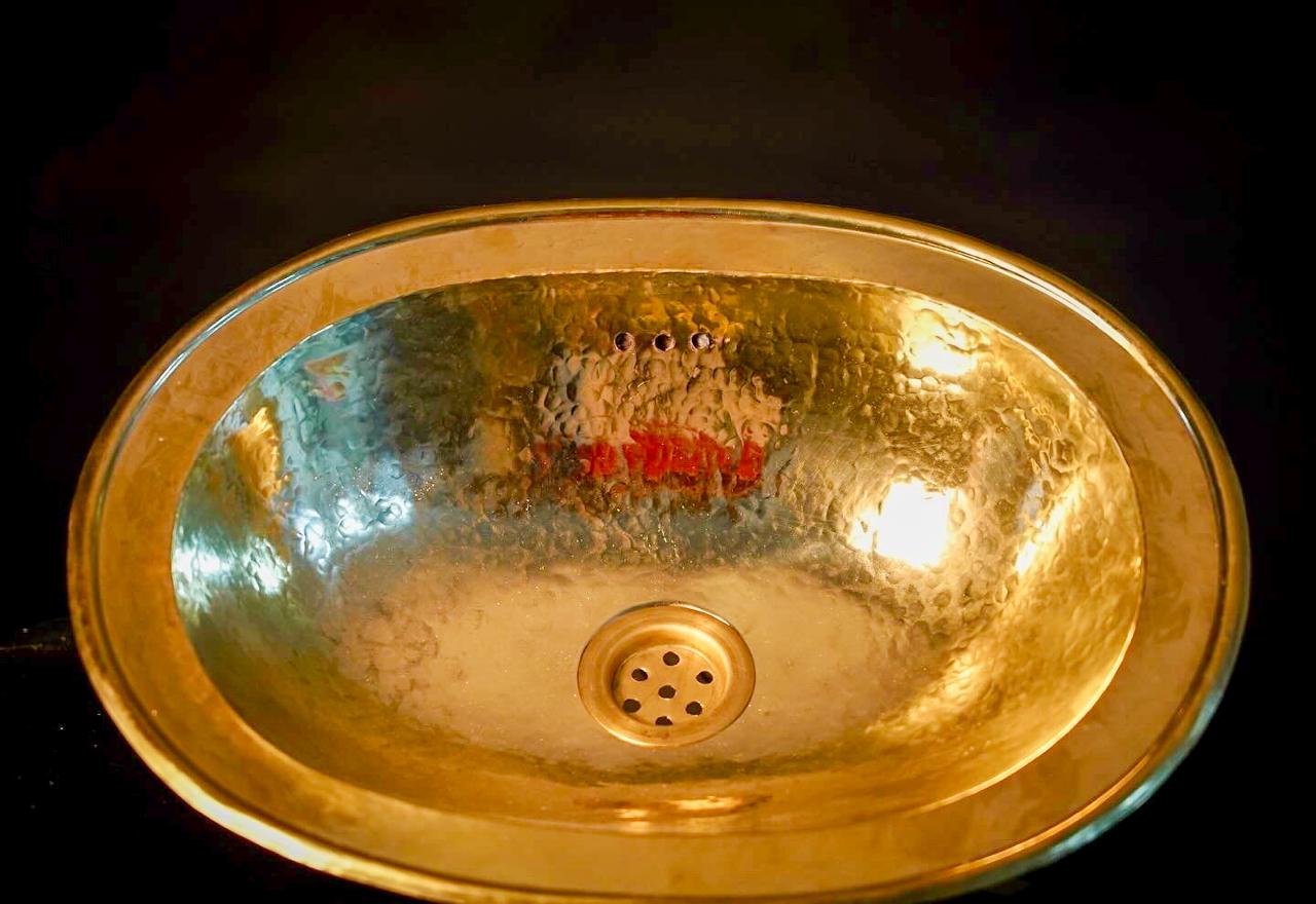 Hand-Hammered Copper Sink – Luxury Moroccan Handmade Craft